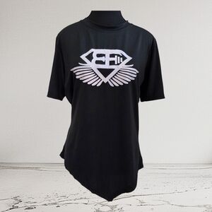 Gymshark Womans Black Short Sleeve Tee Size XXL